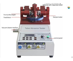 Leather Shoes Taber Abrasion Resistance Tester