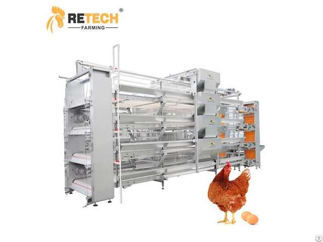 Durable H Type Chicken Battery Cage