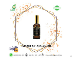 Export Of Argan Oil