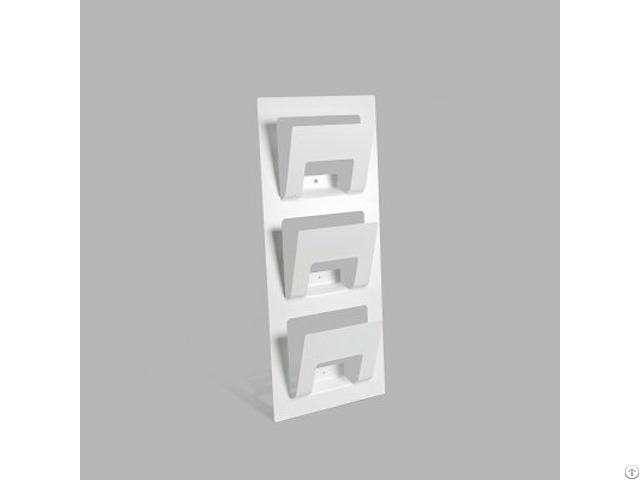 White Magazine Rack