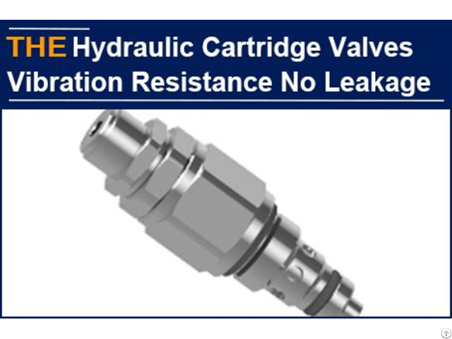 Hydraulic Cartridge Valves Vibration Resistance No Leakage