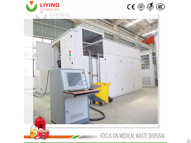 Meidcal Waste Microwave Disposal Equipment