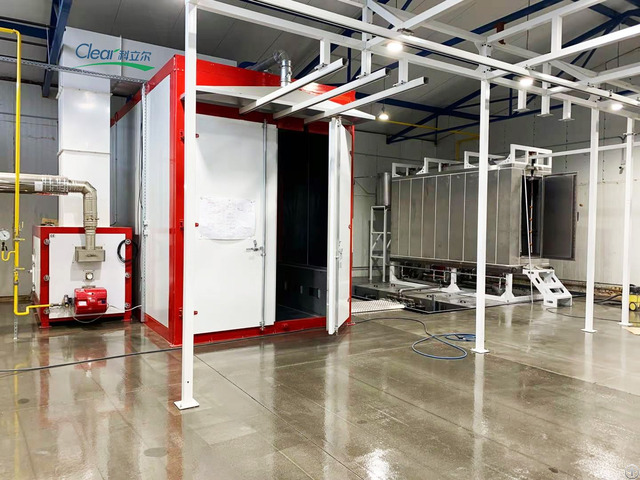 Clear Powder Coating Curing Oven