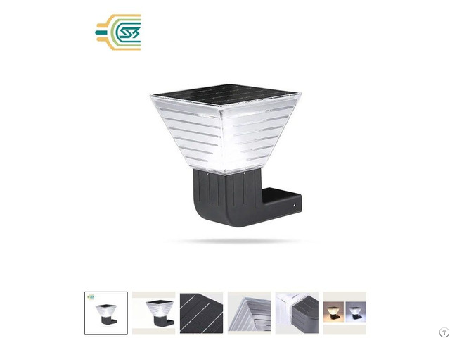Mistei Outdoor Waterproof Ip65 Led Solar Induction Wall Light 720 Lm