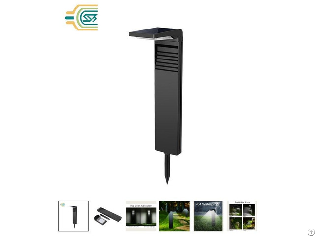 Mistei Led Solar Lamp Yard Decoration Ip65 Waterproof Path