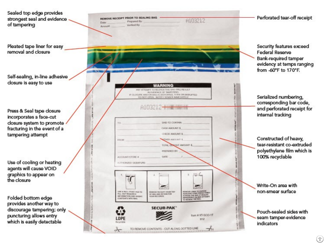 Tamper Evident Bags And Products