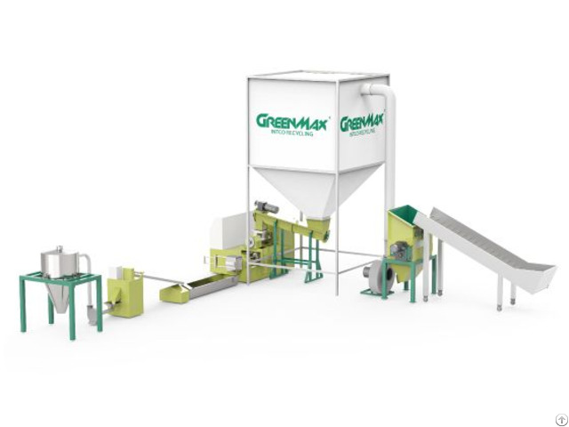 Foam Recycling Greenmax Granulator Equipment