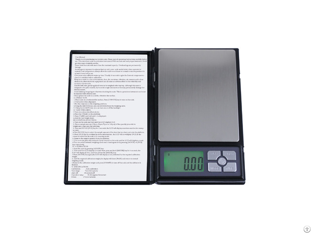 Pocket Jewelry Gold Weighing Scales Digital Electronic Manufacturer