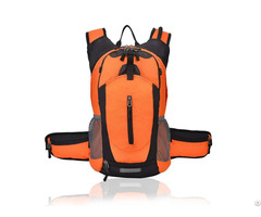 Custom Outdoor Large Capacity Polyester Hiking Backpack Leisure Sports Travel Bag