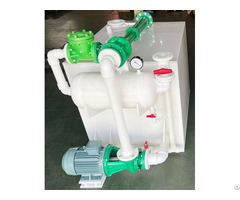 Fully Plastic Horizontal Complete Vacuum Unit