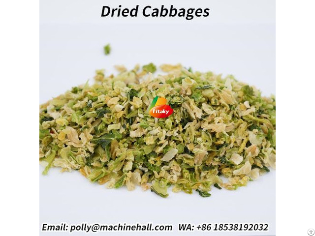 Organic Dehydrated Cabbage For Sale