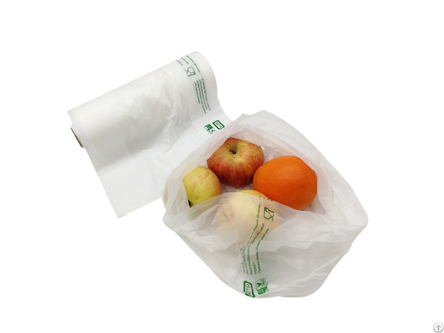 High Quality Food Contact Clear Bags On A Roll For Fruit Vegetables