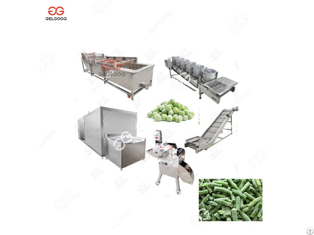 Frozen Mix Vegetable Machine And Processing Plant