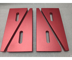 High Precision Custom Made Cnc Machining Aluminum Parts Natural Anodized