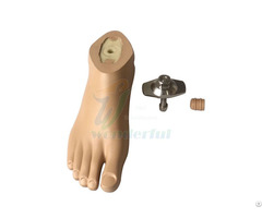 Waterproof Non Slip Sach Foot With Plastic Core And Adapter