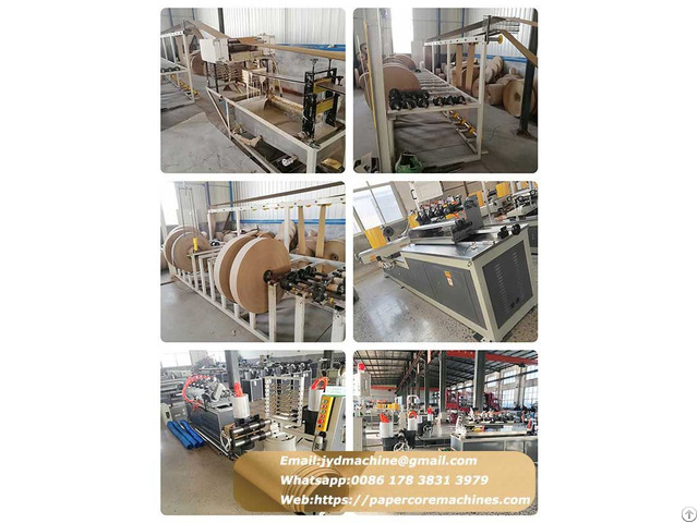 Fully Automatic Kraft Paper Tube Making Production Machine