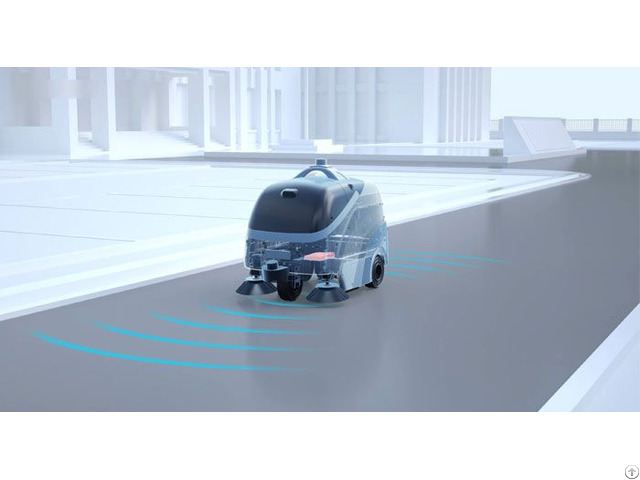 Autonomous Driving Floor Scrubber Viggo Sc100 N