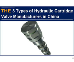 The 3 Types Of Hydraulic Cartridge Valve Manufacturers In China