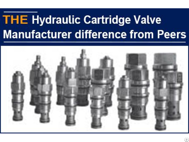 Hydraulic Cartridge Valve Manufacturer Aak Difference From Its Peers