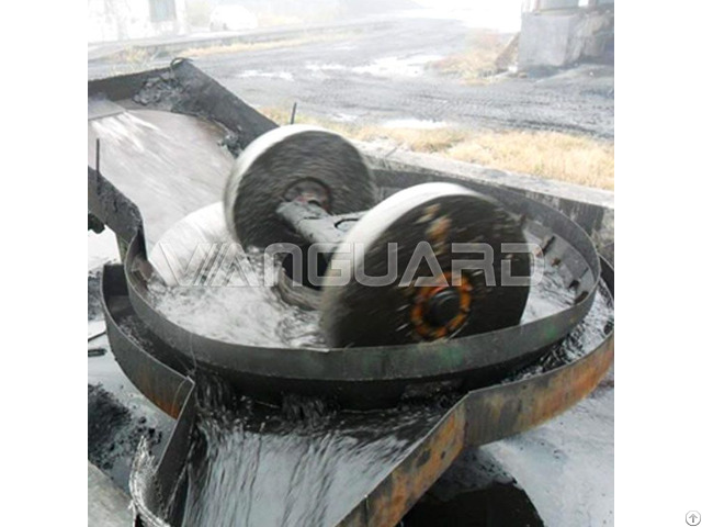 Stone Grinding Machine Double Wheels Africa Egypt Sudan Gold Wet Pan Mill