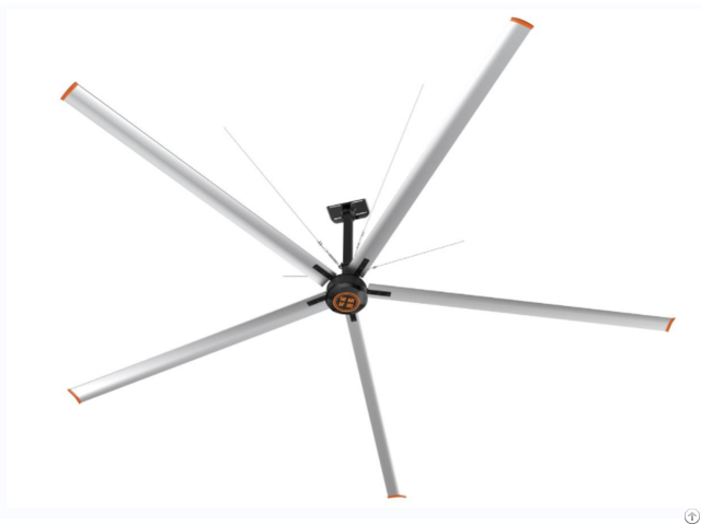 High Volume Low Speed Industry Ceiling Fans 24ft Size