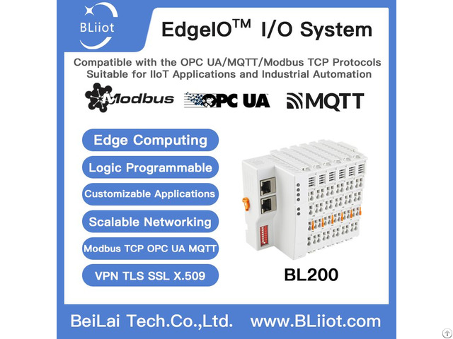 The Bliiot Bl200pro Multiple Protocols Of Industrial Iot Controllers