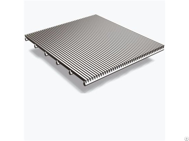 Stainless Steel V Profile Wedge Wire Screen Panel