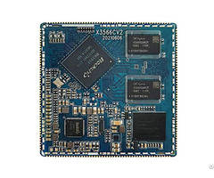 Stamp Hole Core Board Rk3588s Som For Interactive Self Service Terminal