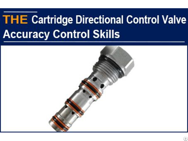 Hydraulic Cartridge Directional Control Valve Accuracy