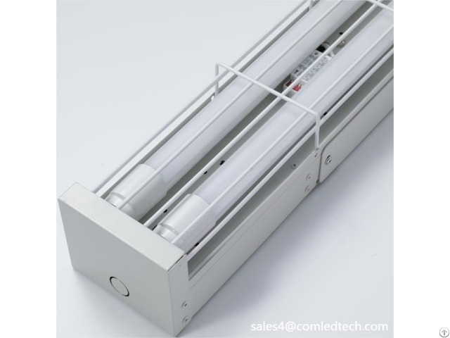 Double Tube Iron Bracket Led Tri Proof Fixture