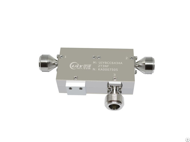 S Band 2 0 To 3 0ghz Rf Broadband Coaxial Circulators With High Isolation 36db