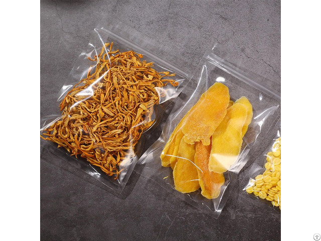 Tp S14c Transparent Zipper Three Sides Seal Bags