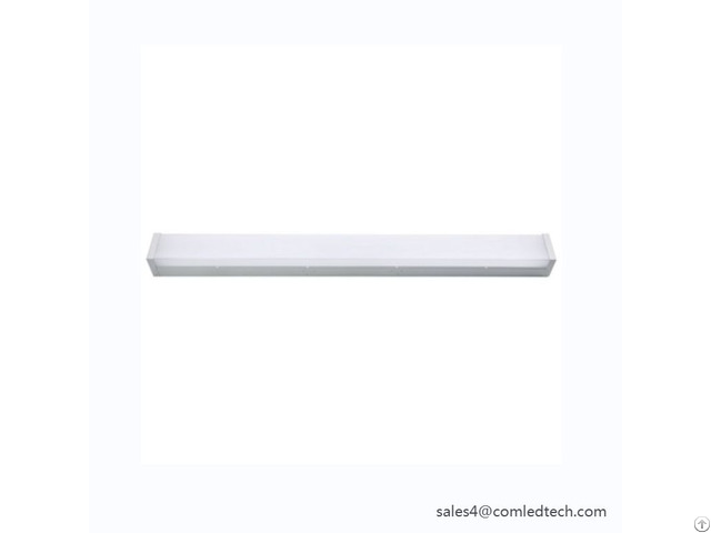 Led Linear Light Fixture With Small Separate Fixed Plate