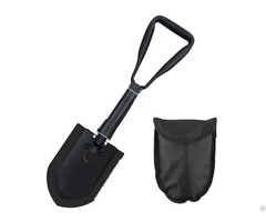 Large Folding Shovel Black