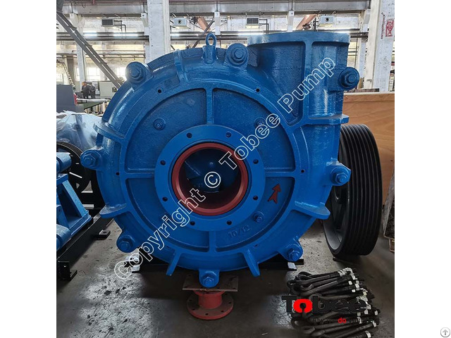 Tobee® Ah12x10 Rubber Lined Horizontal Centrifugal Slurry Pumps