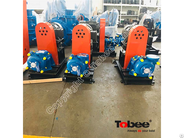 Tobee® 300f L Slurry Pump For Washed Water Plant