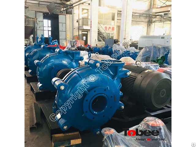 Tobee® Ah8x6e Heavy Duty Mining Horizontal Centrifugal Slurry Pumps