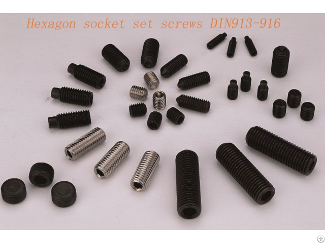 Hexagon Socket Cap Screws Series Din913 916