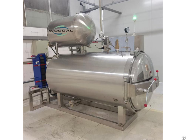 Automatic Water Spray Food Autoclave Spout Retort