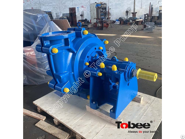 Tobee 10 8e M Head Mounted Horizontal Slurry Pump Of Sludge