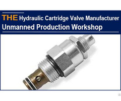 Hydraulic Cartridge Valve Manufacturer Unmanned Production Workshop