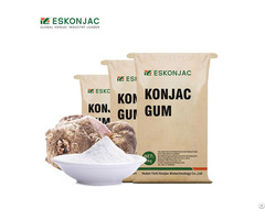 Konjac Gum Flour Powder Glucomannan Dietary Fiber Nutritional Supplement