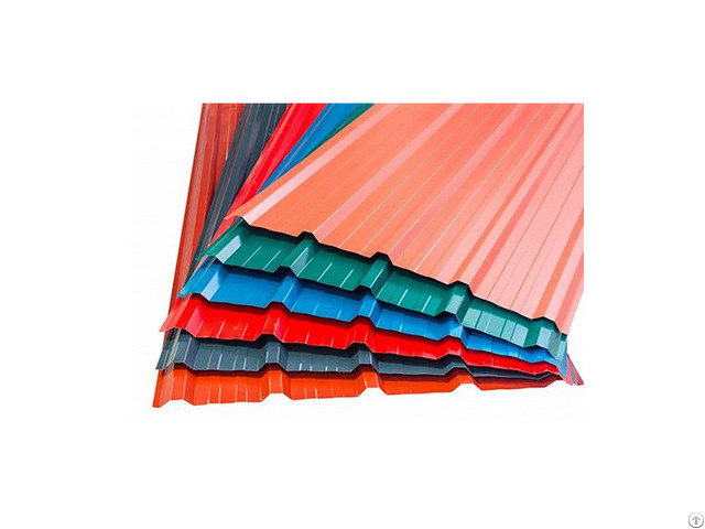 Color Coated Corrugated Steel Plate