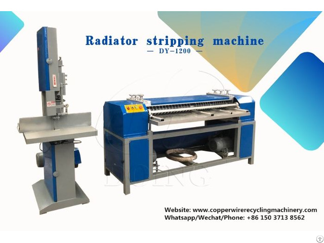 Ac Condenser Radiator Recycling Machine