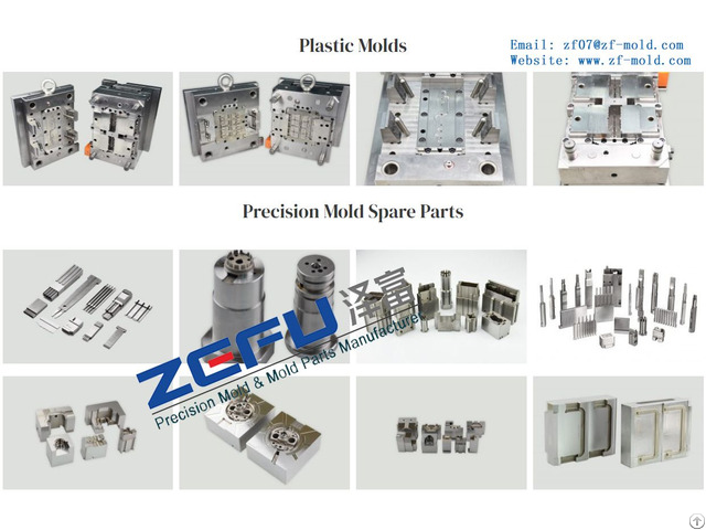 Customized High Precision Mold Parts Wire Cuting Plastic Injection Mould Components