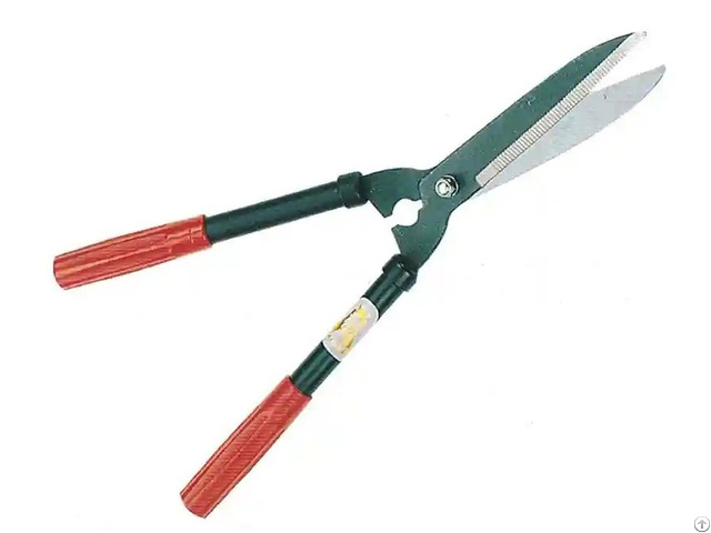 Hedge Shears With Long Blade And Short Handle