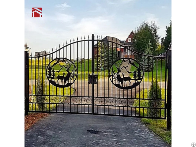 Iron Gate For Backyard