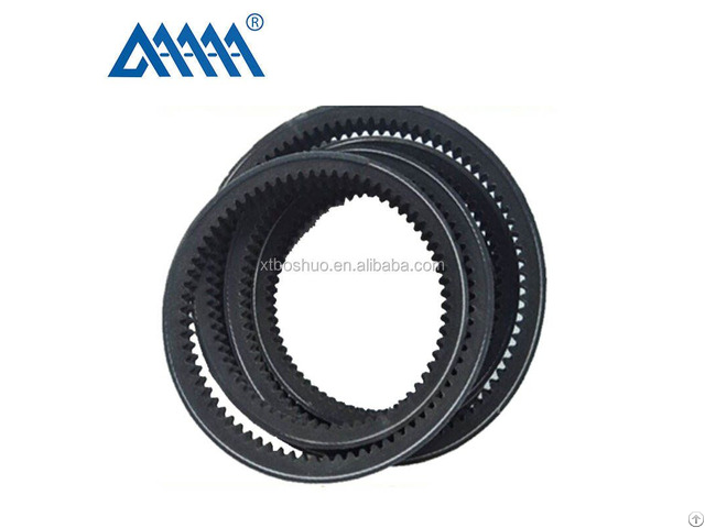 Customized Epdm Rubber Model 3vx 5vx 8vx Narrow Cogged Type V Belt For Agriculture Machine