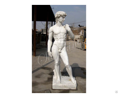 Factory Supply Handcrafted Marble Famous Michelangelo's David Statue For Sale