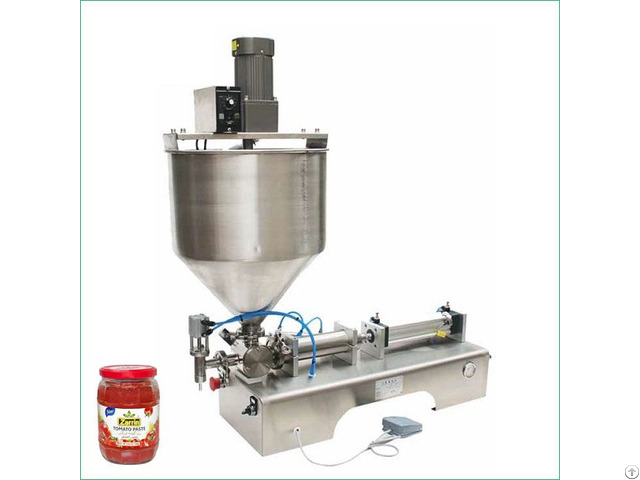 Small Scale Tomato Paste Chili Sauce Filling Machine